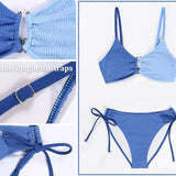 Sexy dámske bikiny s vysokým strihom