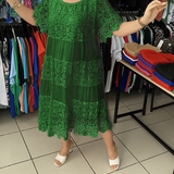 Shiftessa | Elegantný Patchwork Šaty