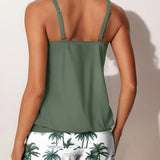 Tankini Tropická Tlač Palma