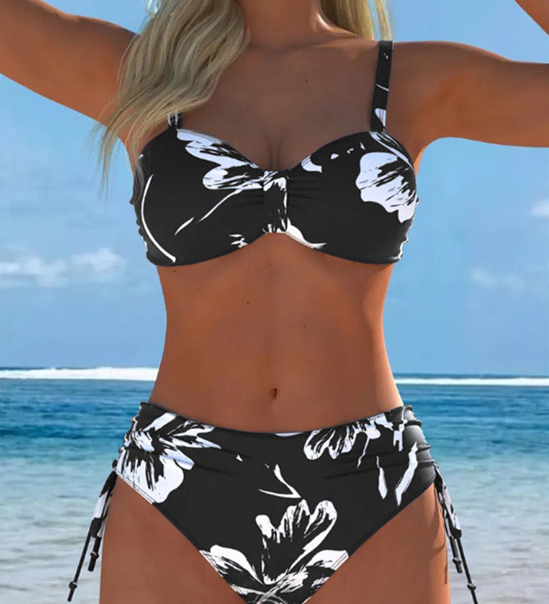 Dvojdielne bikiny s potlačou
