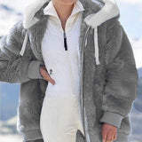 Norvian | Zimná bunda s kapucňou z fleece