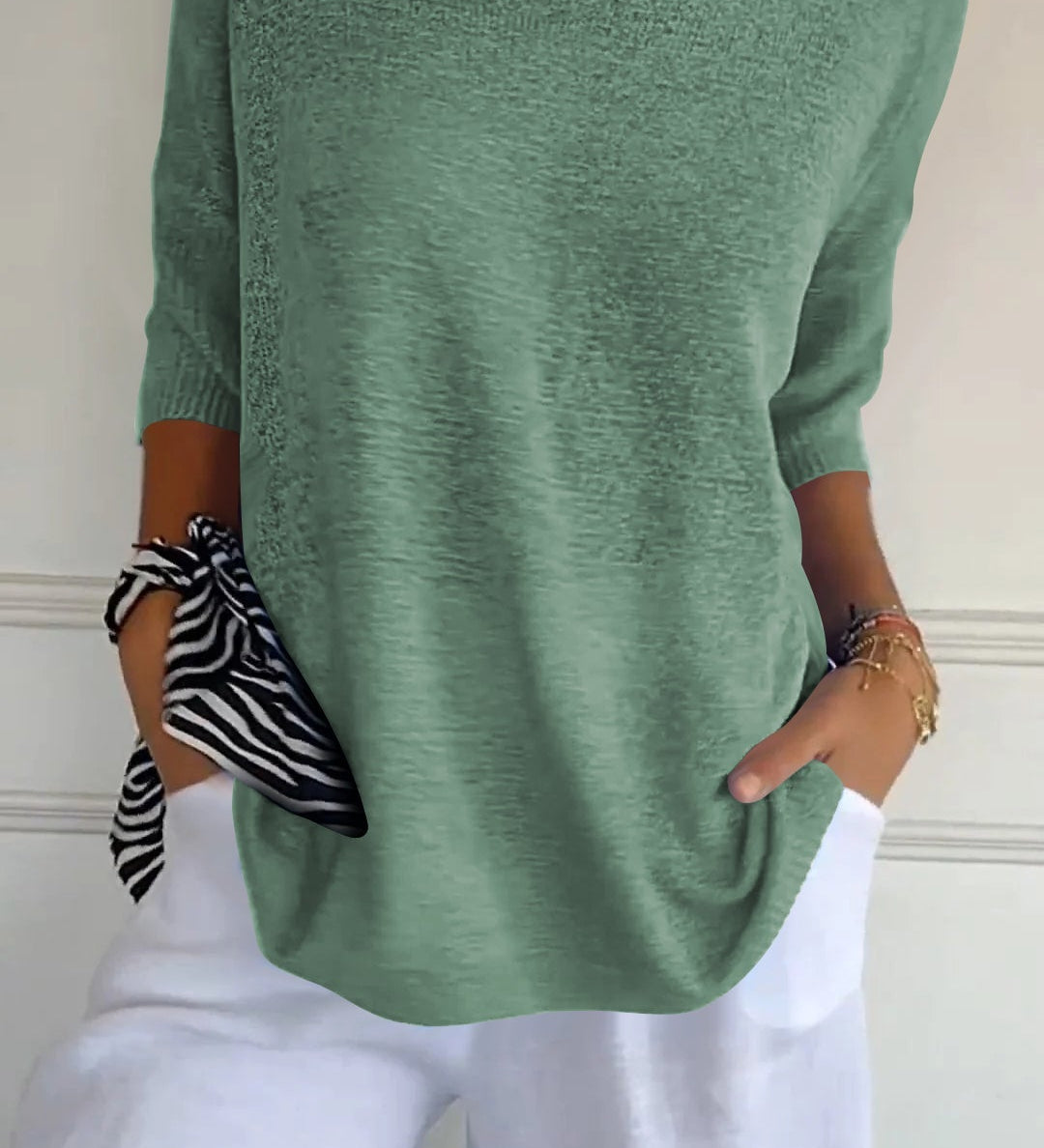 LAUREN™ - Casual V-Neck Top