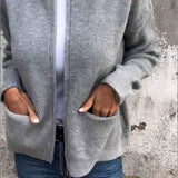 Knitvella | Pohodlná Zip Bunda