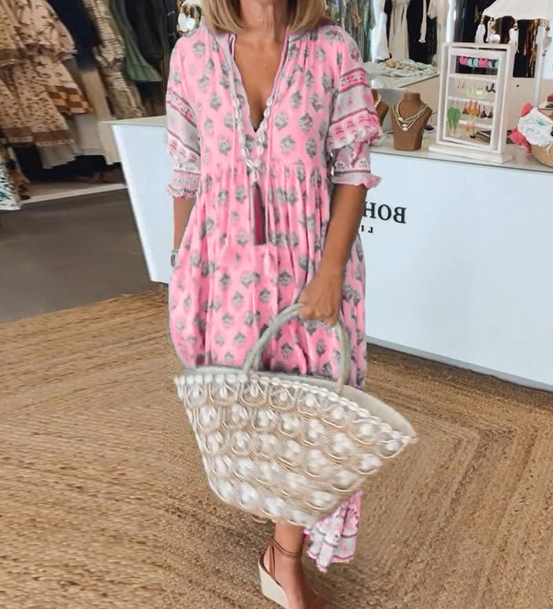 Corvella | boho strapce midi