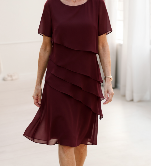 Juliette | Elegantné, splývavé šaty s volánmi