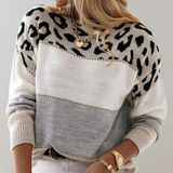 Louise™ | Elegantný leopardí sveter