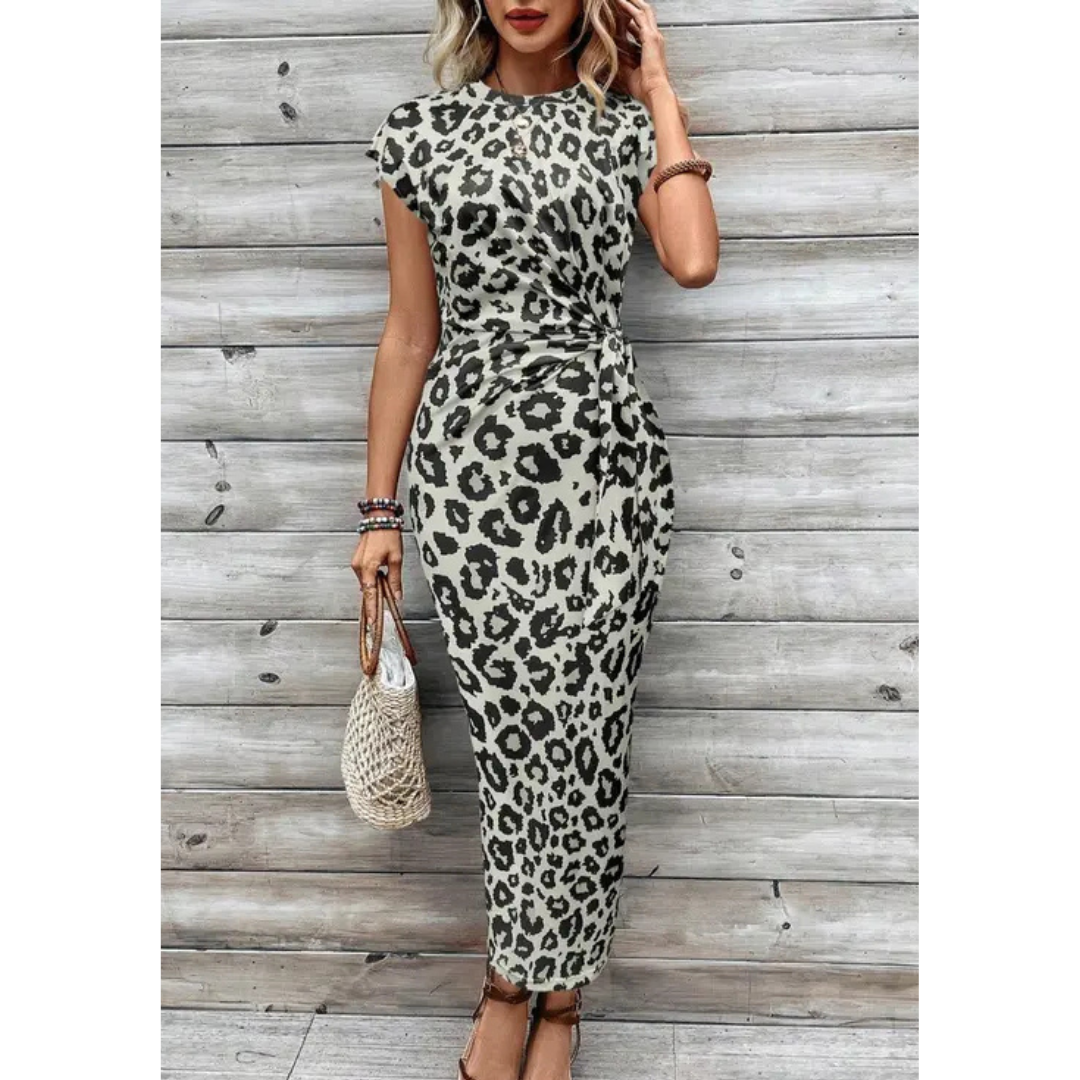 FELICIATI™ – Štýlové Bodycon Šaty s Okrúhlym Výstrihom a Rukávmi