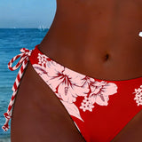 Jednoduché Sexy Bikiní s Halter Výstrihom