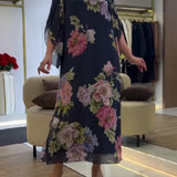 Floralyn | Kvetinové Maxi Šaty