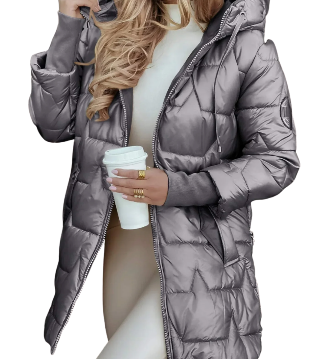 Aurelindra | Elegantný zimný kabát s kapucňou