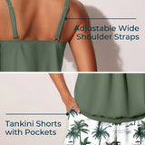 Tankini Tropická Tlač Palma
