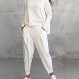 Jackquelin™ Elegant Lounge Set | Zodpovedajúci štýlový top a nohavice