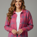 Avora Lyon | Mäkký károvaný cardigan