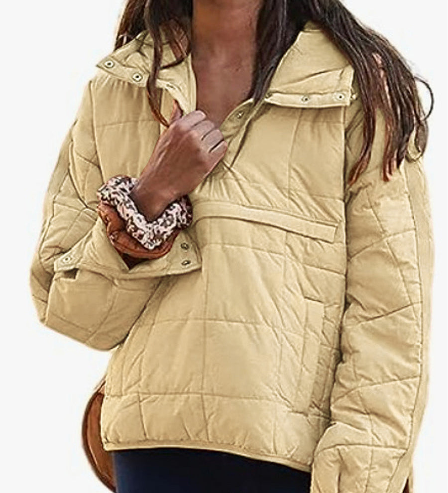 FARRELL™ – Prešívaná mikina s kapucňou oversized