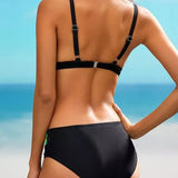 Sexy bikiny s blokovou farbou
