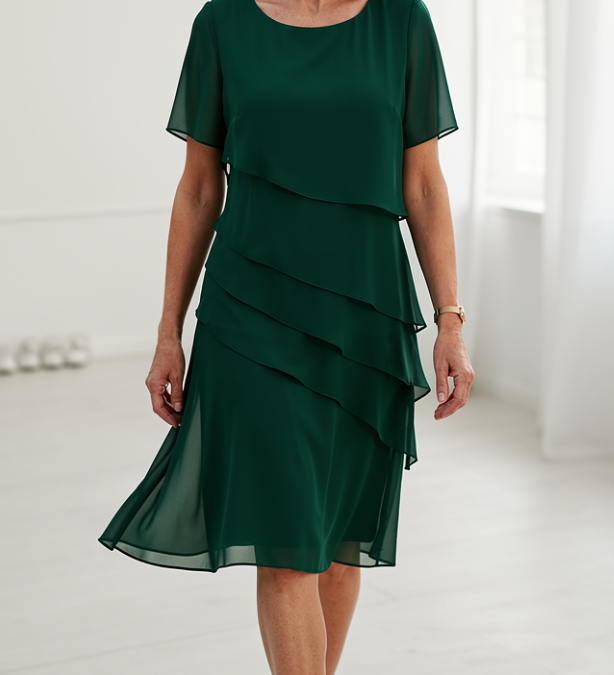 Juliette | Elegantné, splývavé šaty s volánmi