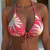 Bikiny Binden Print Halter