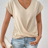 MEIKA™ – Klasický top s detailom twist a výstrihom do V