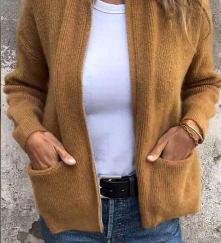 Knitvella | Pohodlná Zip Bunda