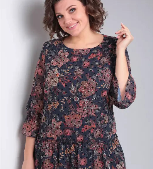 Oriane™ — Elegantná kvetinová šaty s nadčasovým štýlom
