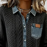 Simone™ | Denim-tilková košeľa