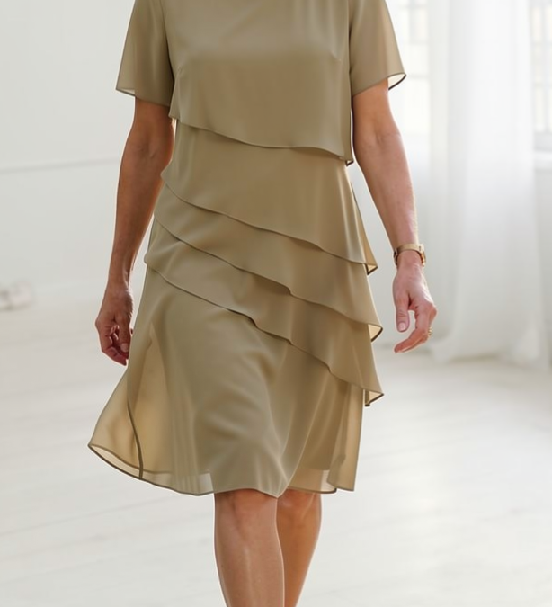 Juliette | Elegantné, splývavé šaty s volánmi