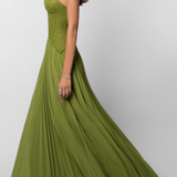 Cristina - Maxi šaty Verdant
