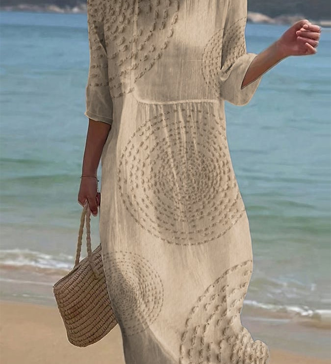 Améliane™ — Elegantná midi šaty s jemnými detailmi