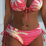 Bikiny Binden Print Halter
