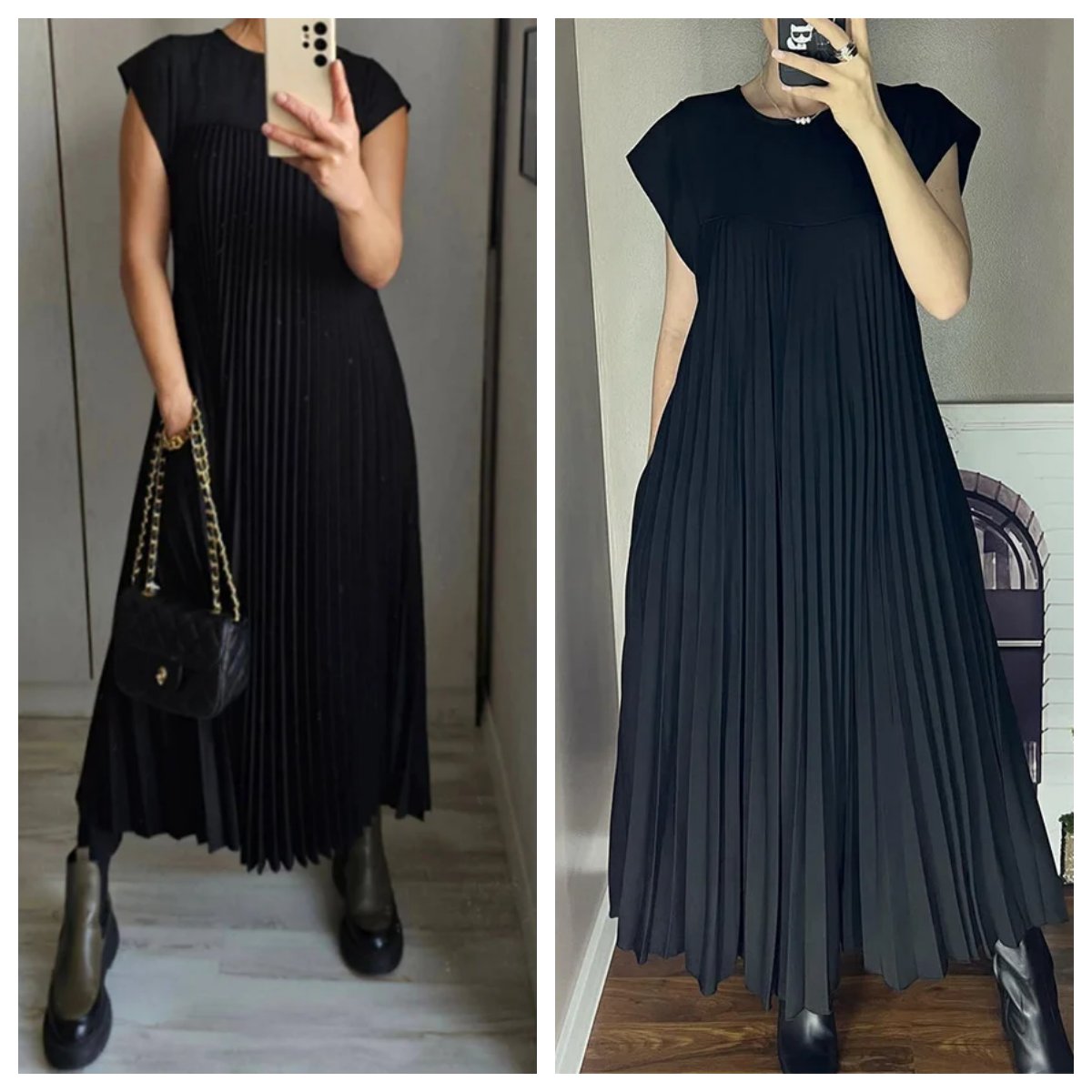 Plisara | Pevné plisované šaty