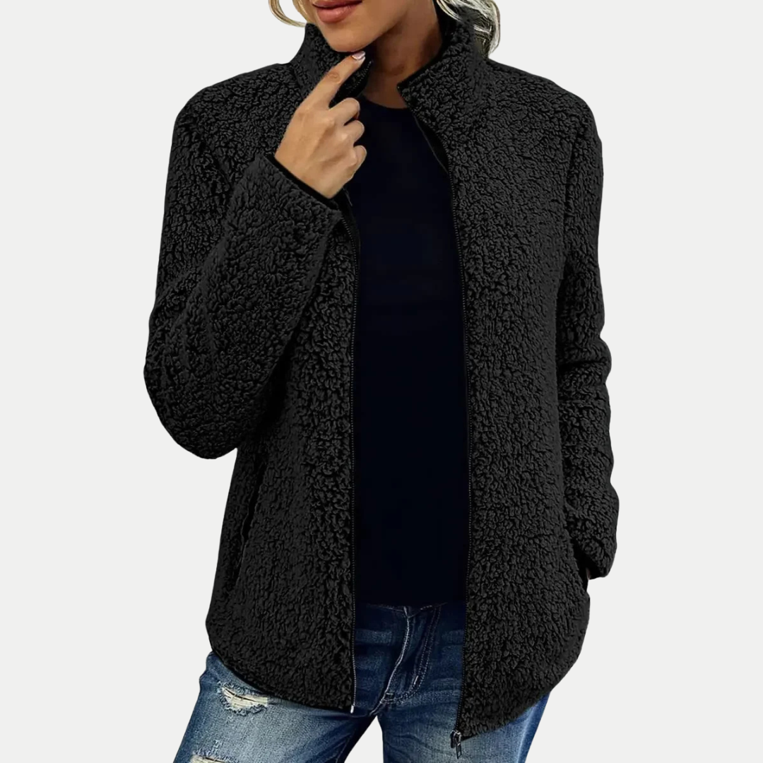 Elviera | Elegantná ležérna fleecová bunda