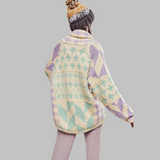 Portelle | Vintage gombíkový golier cardigan