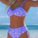 Bikiny s kvetinovým vzorom