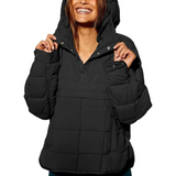 FARRELL™ – Prešívaná mikina s kapucňou oversized