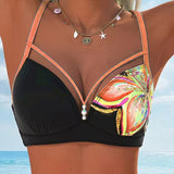 Bikini braletka s potlačenou šnúrkou