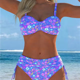 Bikiny s kvetinovým vzorom
