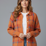 Avora Lyon | Mäkký károvaný cardigan