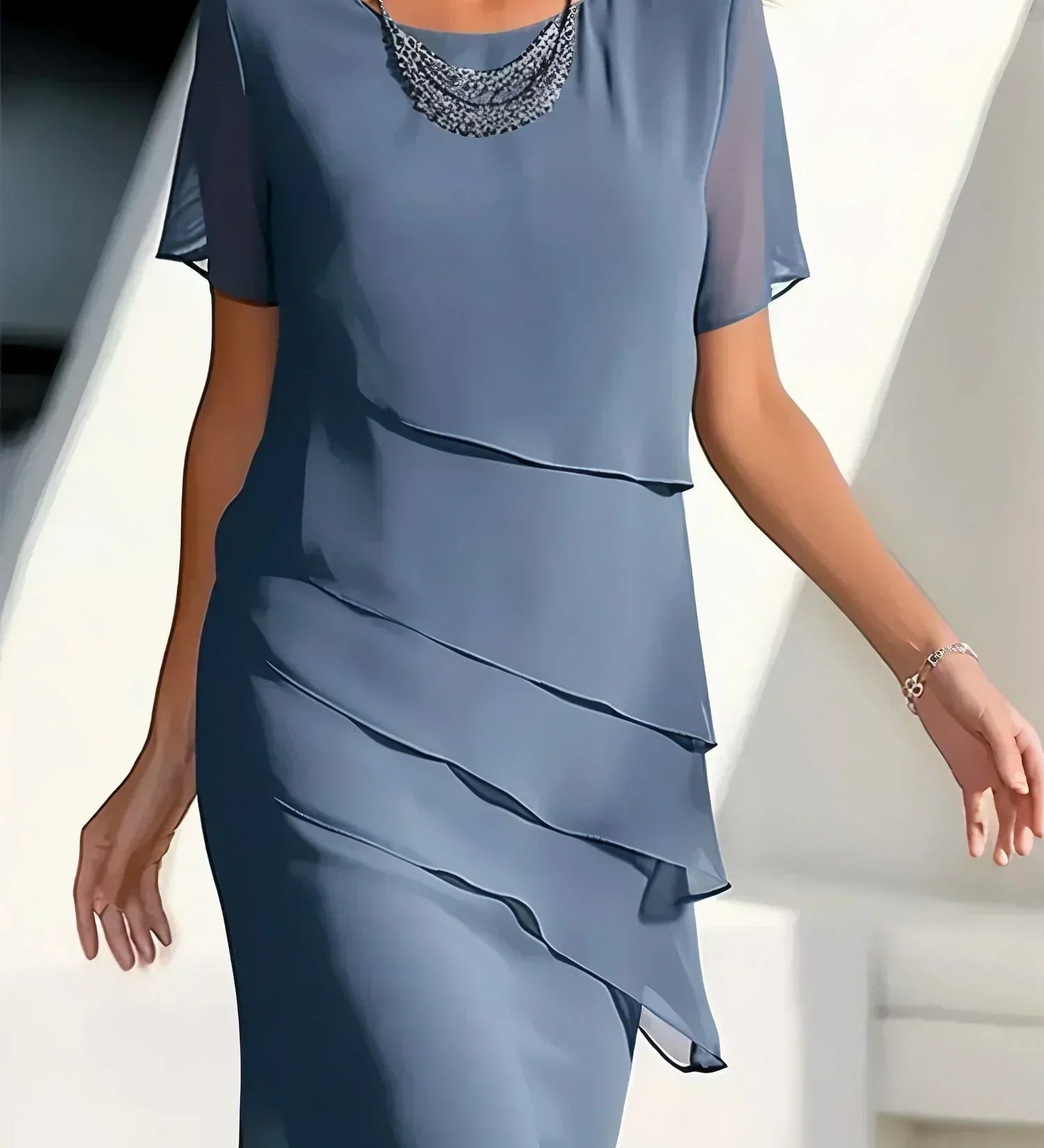 Kendra | Elegantná Midi Šaty