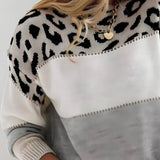 Louise™ | Elegantný leopardí sveter