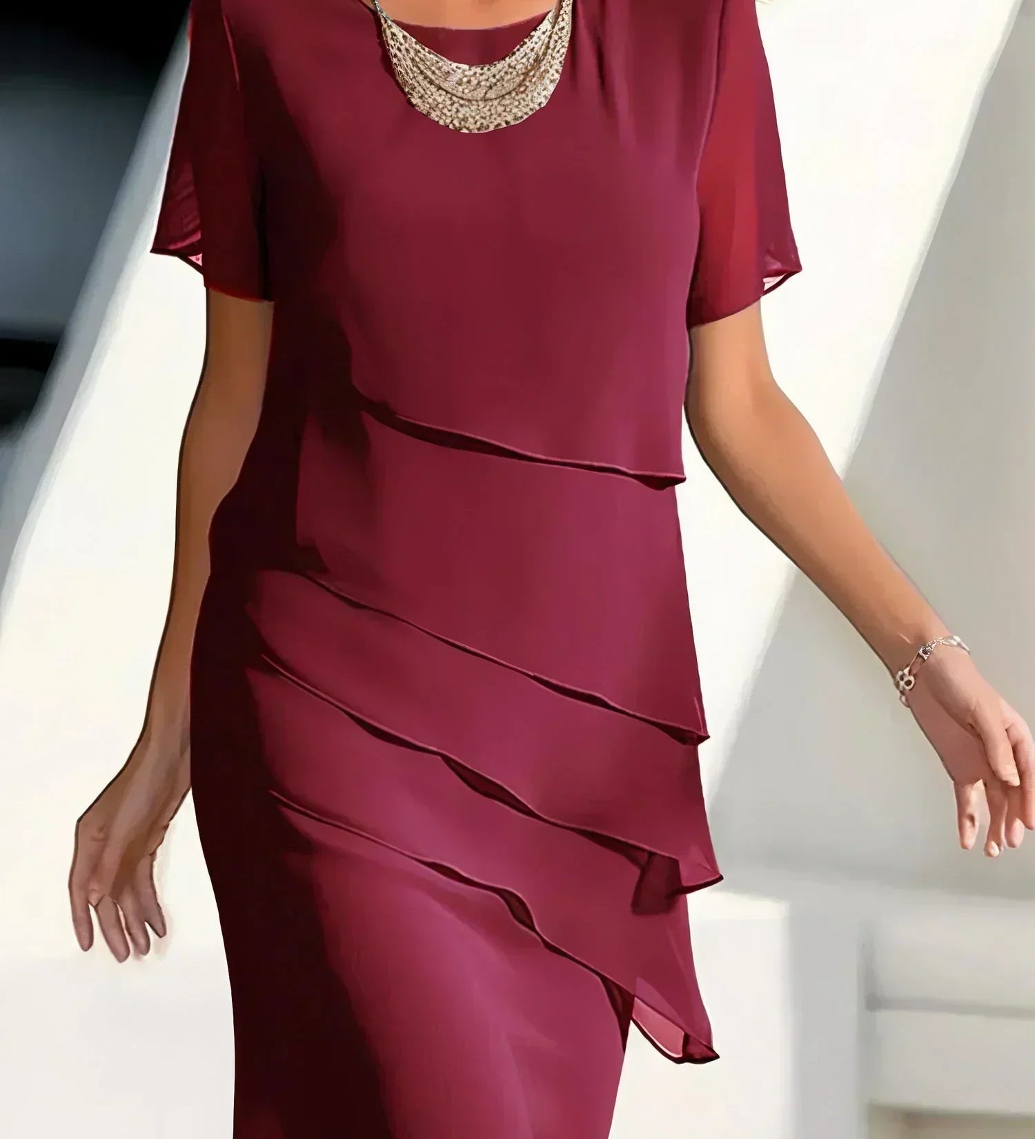 Kendra | Elegantná Midi Šaty