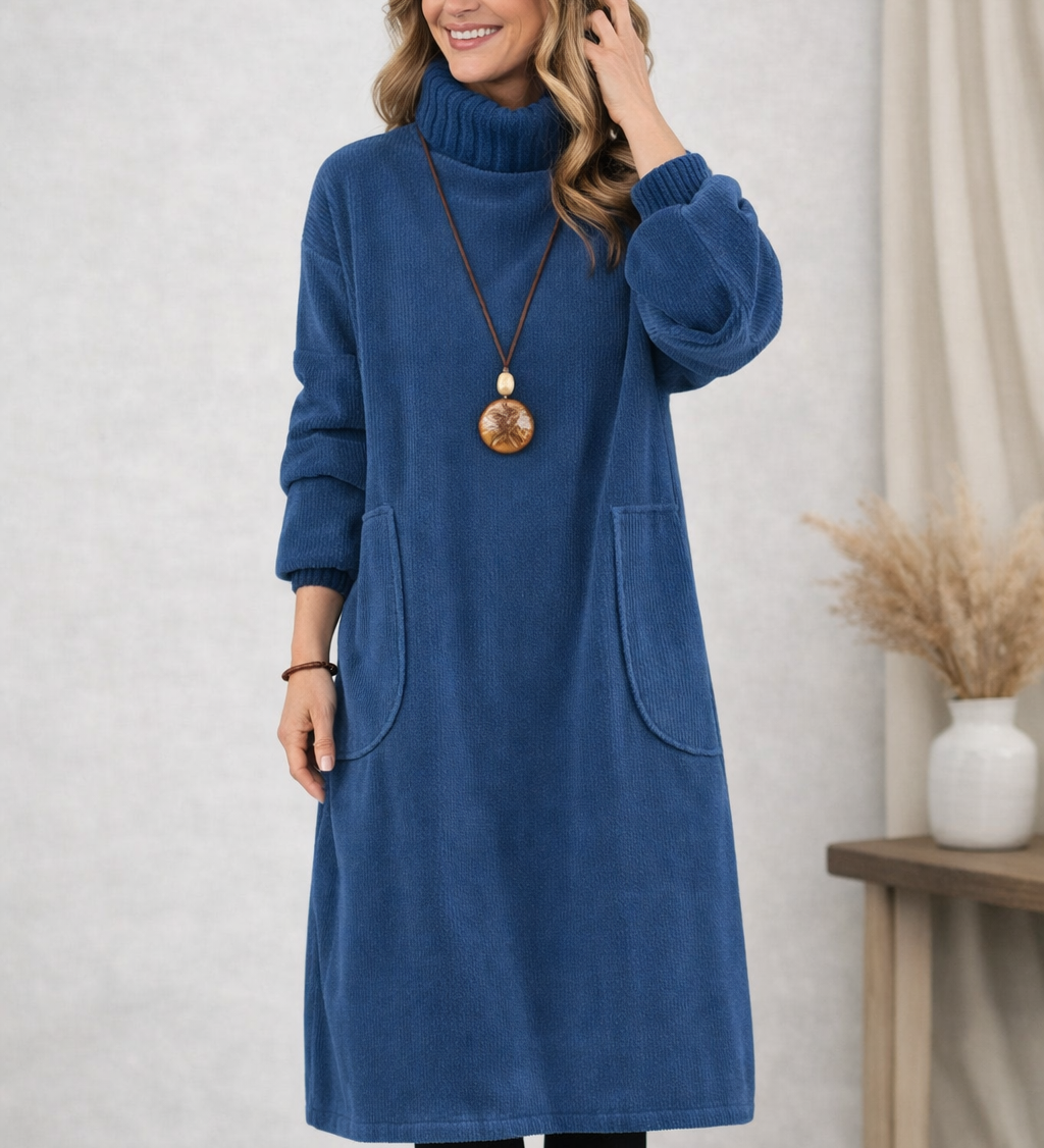 Madeleine™ — Elegantná midi pletená šaty