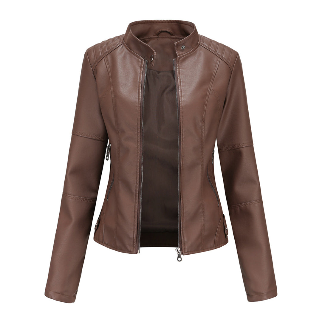 BEATRICE™ - Elegantná bunda na zips