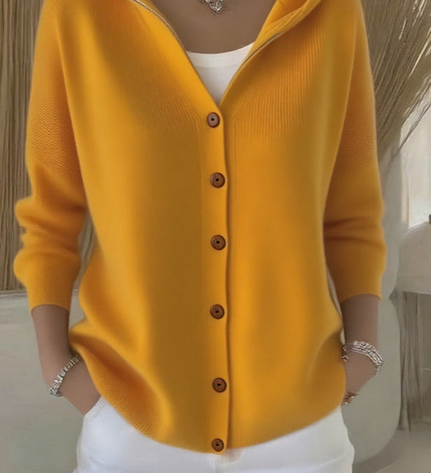 Avora Lyon | Elegantný kardigán s kapucňou