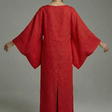 Sienna | Kimono šaty midi s viazaním v páse