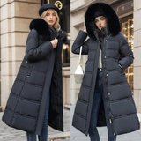 LUCIA™ | Dizajnová zimná parka s kožušinovou kapucňou