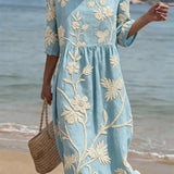Sofia - Vestido de verão elegante estilo vintage
