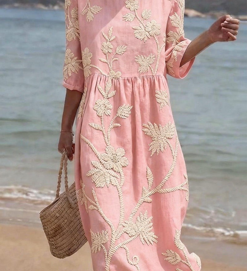 Sofia - Vestido de verão elegante estilo vintage