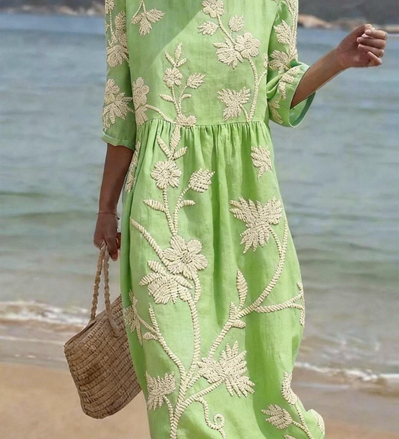 Sofia - Vestido de verão elegante estilo vintage
