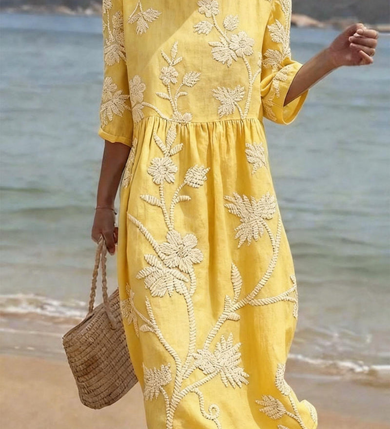 Sofia - Elegantný letný šaty v vintage štýle