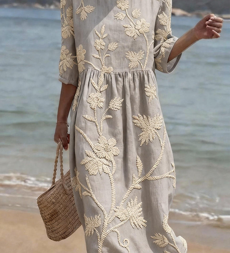 Sofia - Vestido de verão elegante estilo vintage